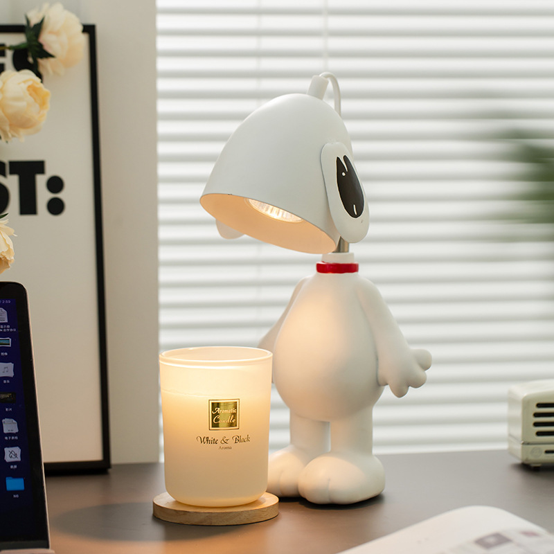 Home Fragrance Japan - Lampada Aromatica Creativa Snoopy, Lampada Riscaldante