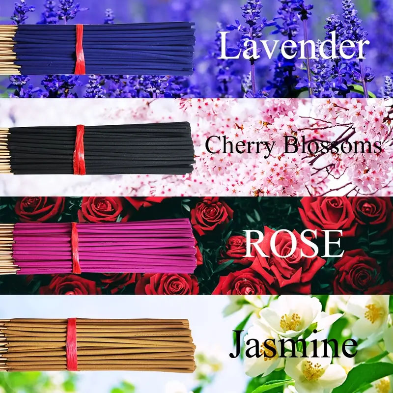 Smokeless Incense Stick - 80/200 bastoncini di incenso naturale: decorazioni