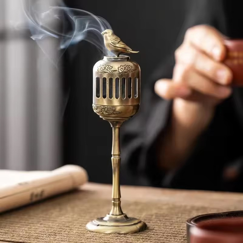 Home Fragrance Lamp - Nuovo Bruciatore d'Incenso a Riflusso Magpie