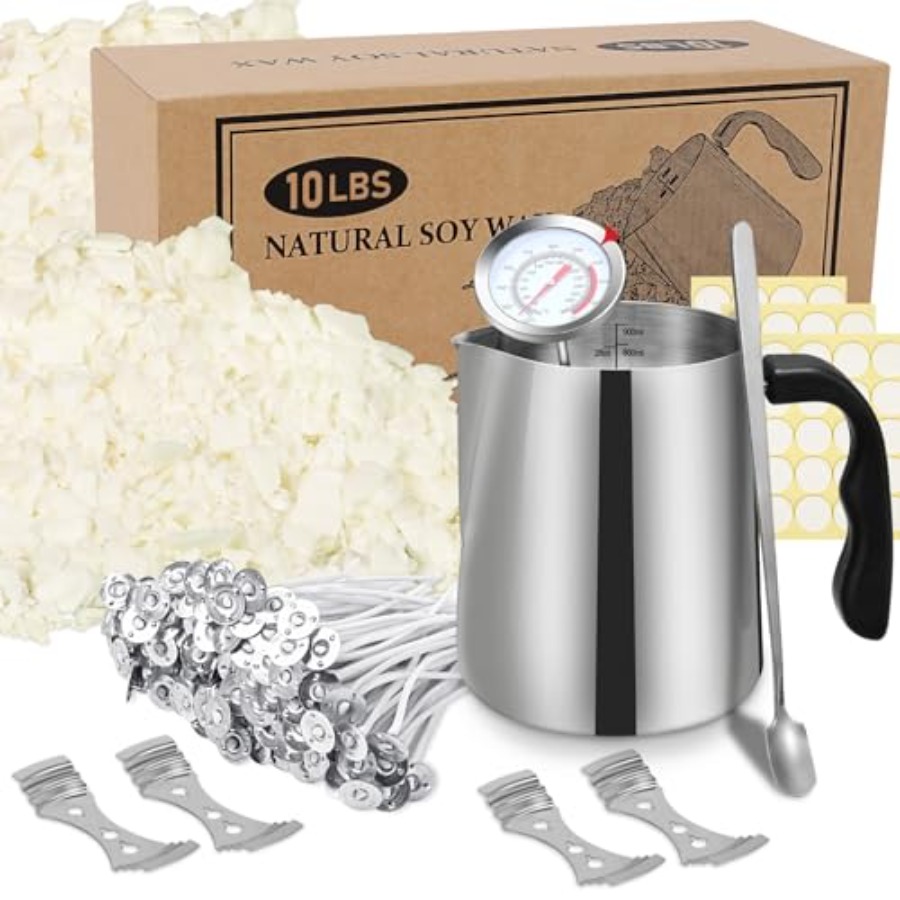Soy Wax Flake - Kit per la creazione di candele,