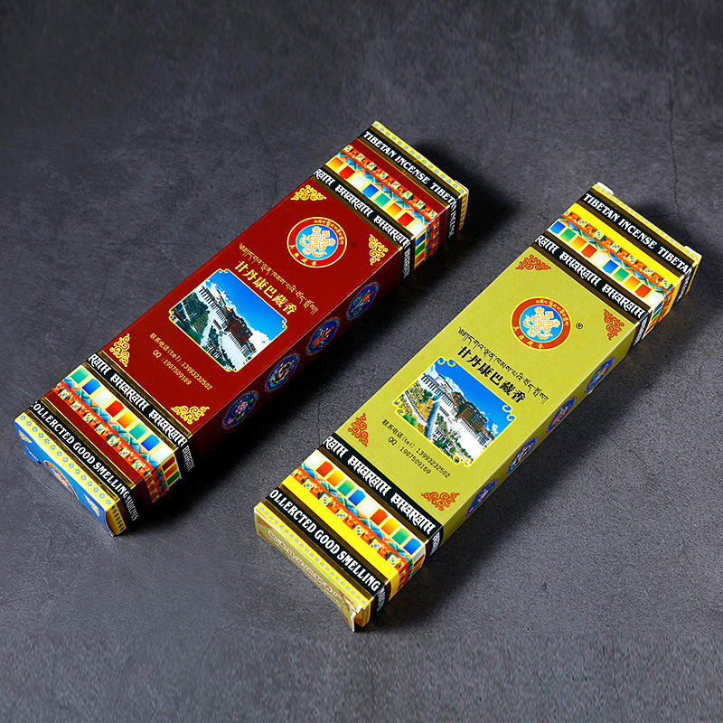 Smokeless Incense Stick - Gandan Kangba incenso tibetano linea Xizang