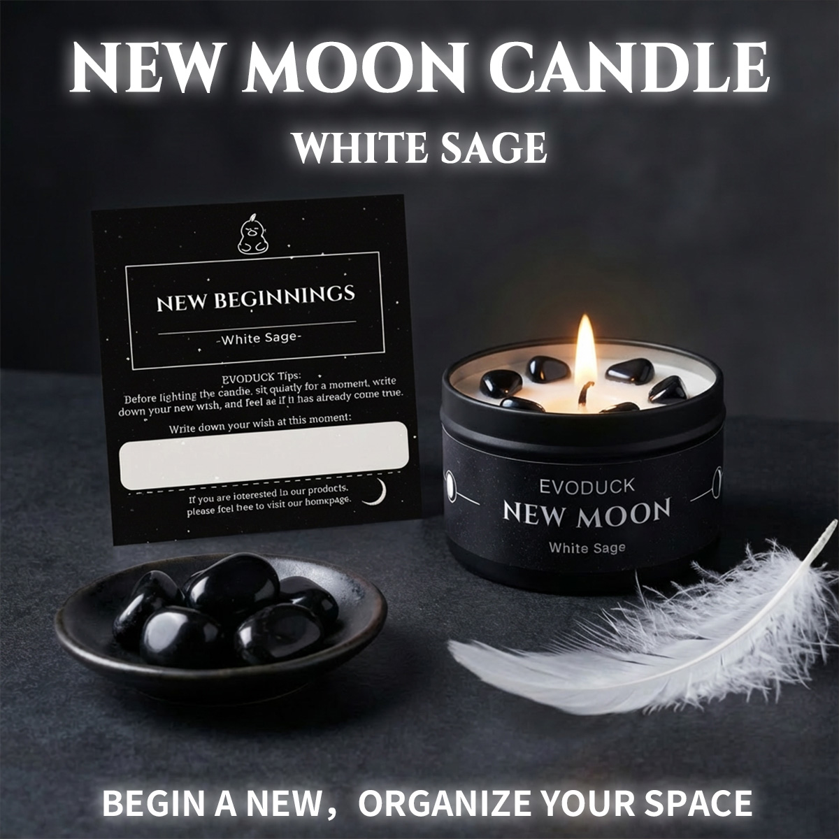 Candela Profumata Luna Crescen - Soy Wax Flake recensione e prezzo