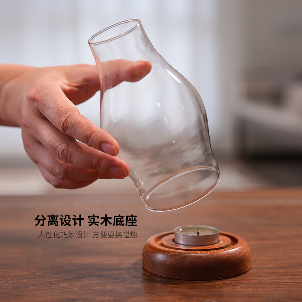 Portacandele in vetro traspare - Home Fragrance Lamp recensione e prezzo