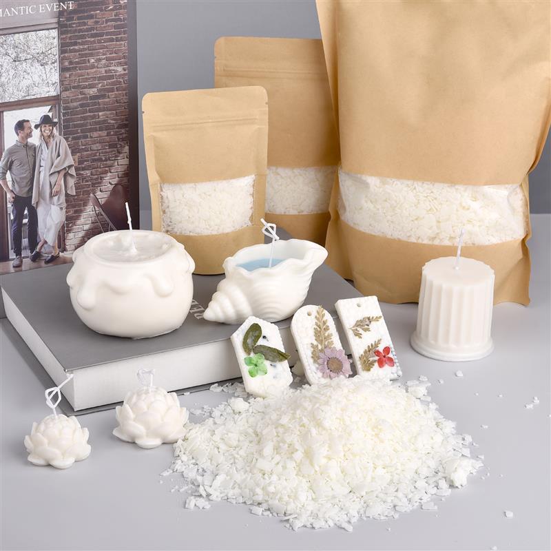 50-1000g Naturale Pura Cera di - Soy Wax Flake recensione e prezzo